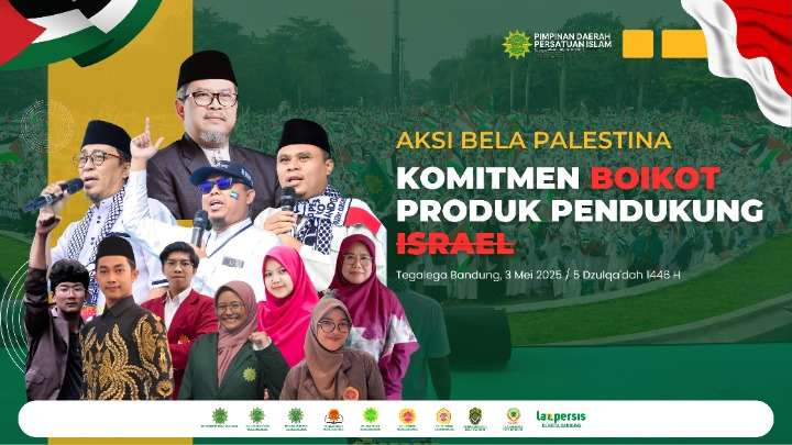 Aksi Bela Palestina, Persatuan Islam Kabupaten Indramayu Mengajak Turun Aksi